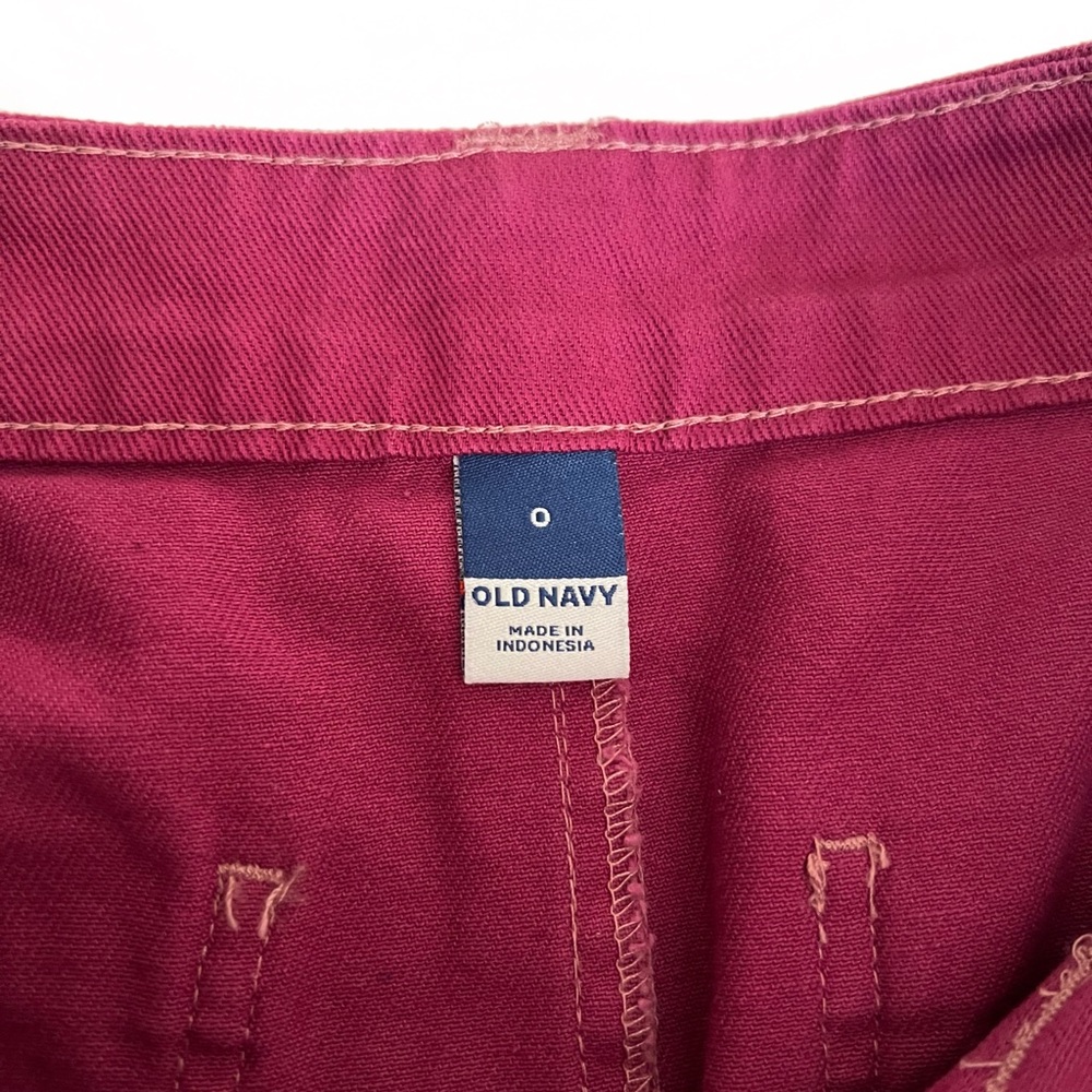 Old Navy Fuchsia Pink Mini Skirt Size 0 - Picture 8 of 13